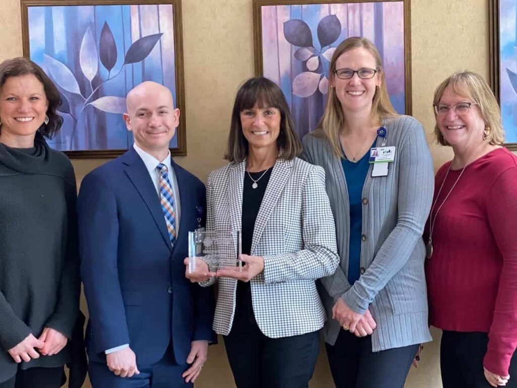 Partner in Prevention award given to the Excelsior Springs Hospital in 2022