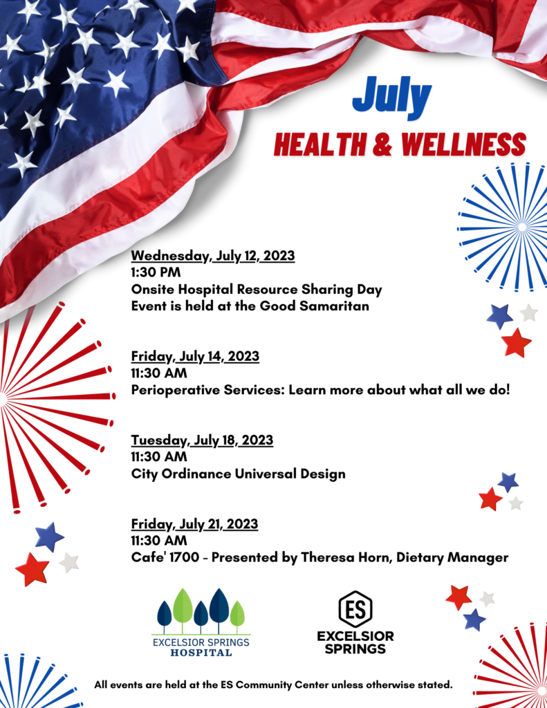July 2023 Health & Wellness